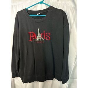 Vintage 90s Paris sweatshirt